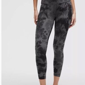 Lululemon Align Black Tie-Dye Leggings